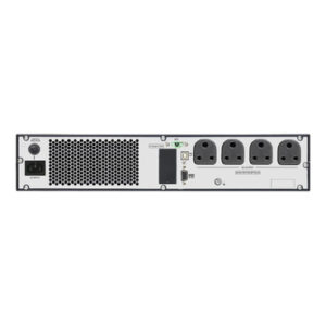 APC SRV1KL-IN 230V Online Double-Conversion Tower / Rack-Mount UPS with Overload Protection, Digital Display, 4 Outlet Plugs - 2-Year Warranty