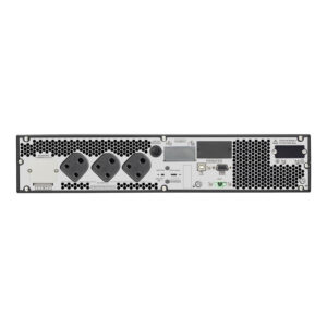 3_SRV2KUXI-IN-back_1500 APC SRV2KUXI-IN 230V Online Double-Conversion Tower / Rack-Mount UPS with Overload Protection, Digital Display, 3 Outlet Plugs - 2-Year Warranty