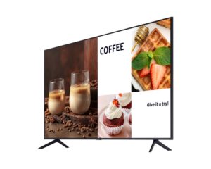 4K Smart Commercial Display | 43–85-Inch Bezel-less UHD Signage TV