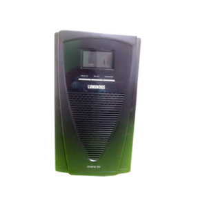 Luminous-3KVA.png Luminous 3KVA (LD3000IN) Internal battery Online UPS